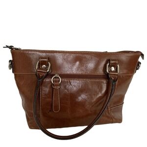 Giani Bernini handbag Brown‎ Med  Pockets Arm Purse